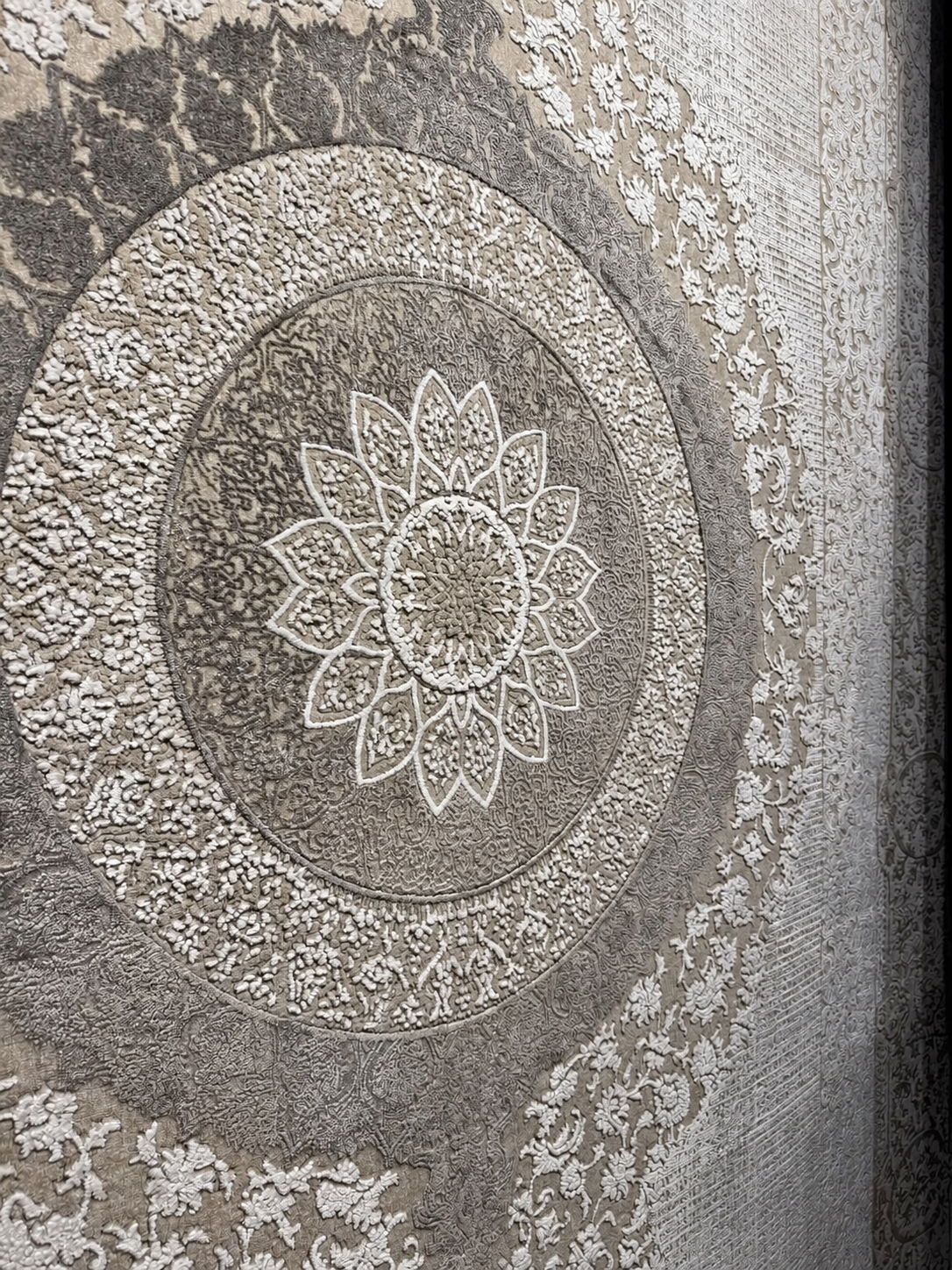 Klasik Dokuma-Natural Materials Bej-Krem 200 x 290 CM